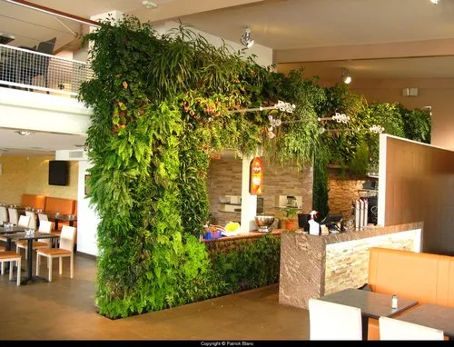 Jasa Taman Cafe Vertikal Garden